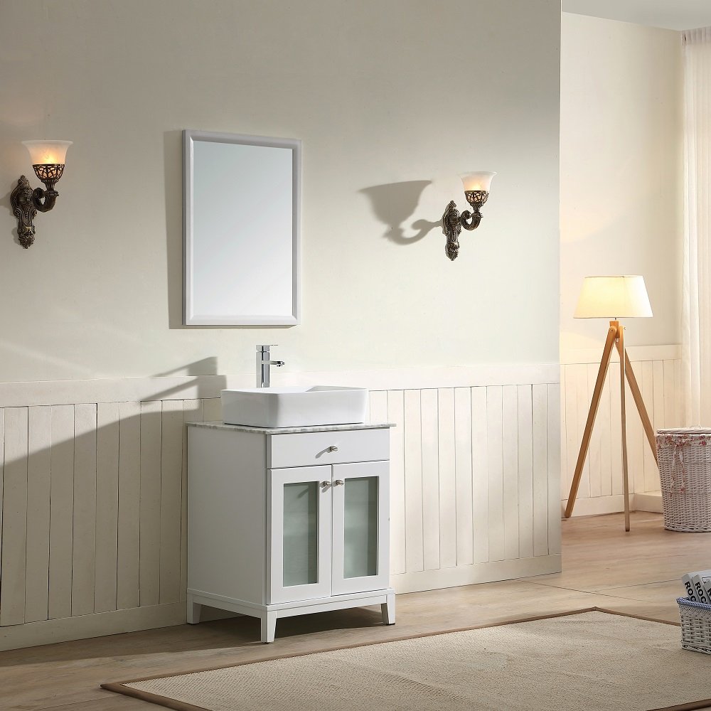 Julie Vanity Set 24" AAJU-2401 Pure White