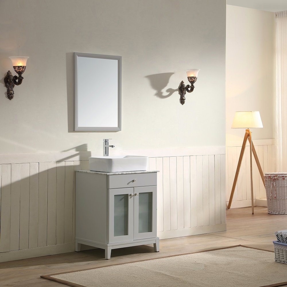 Julie Vanity Set 24" AAJU-2404 Light Grey