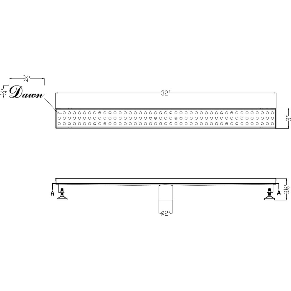 Rio Orinoco River Series 5" Square (screw-in)