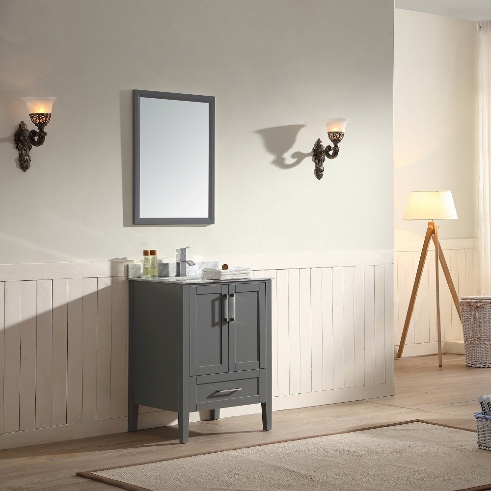 Ross Vanity Set 24" AARO-2403 Dark Grey
