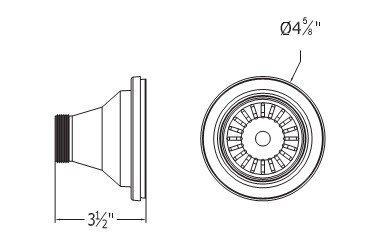 SD-01 Sink Strainer