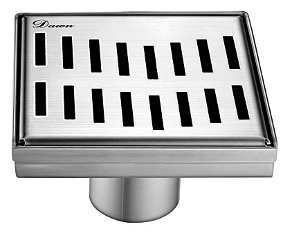Shower Drain Ganges River Series 5" Square Drain LGS050504 (push-in)