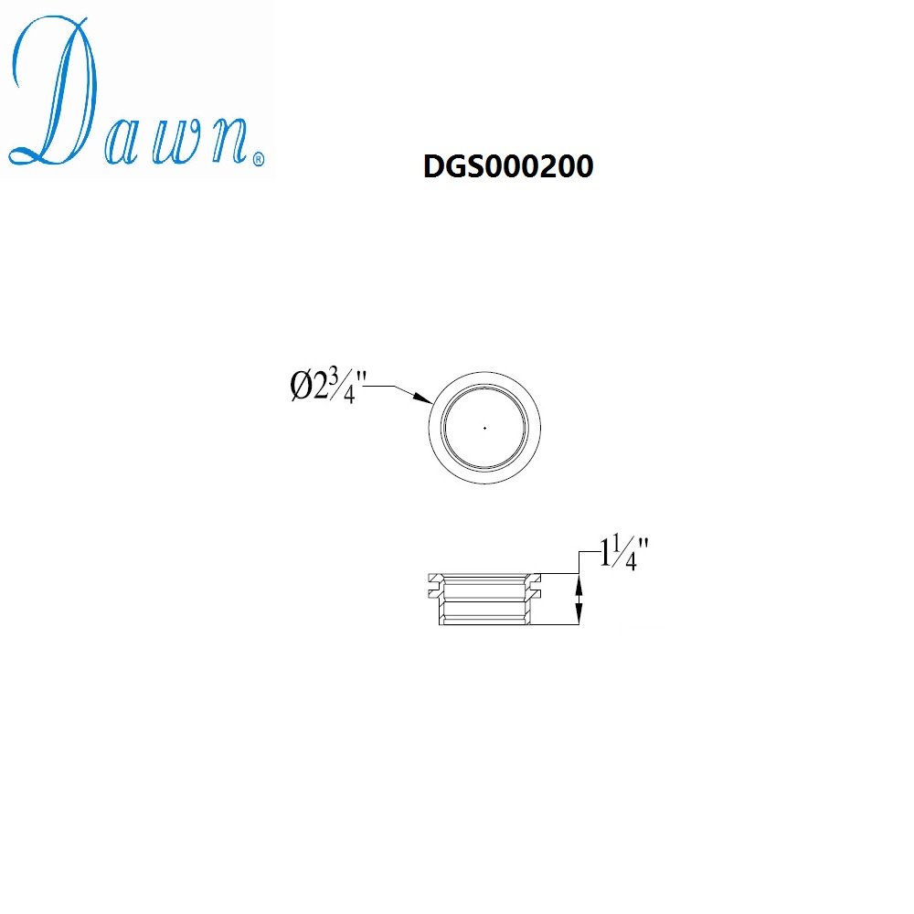 Shower Drain Gasket DGS000200