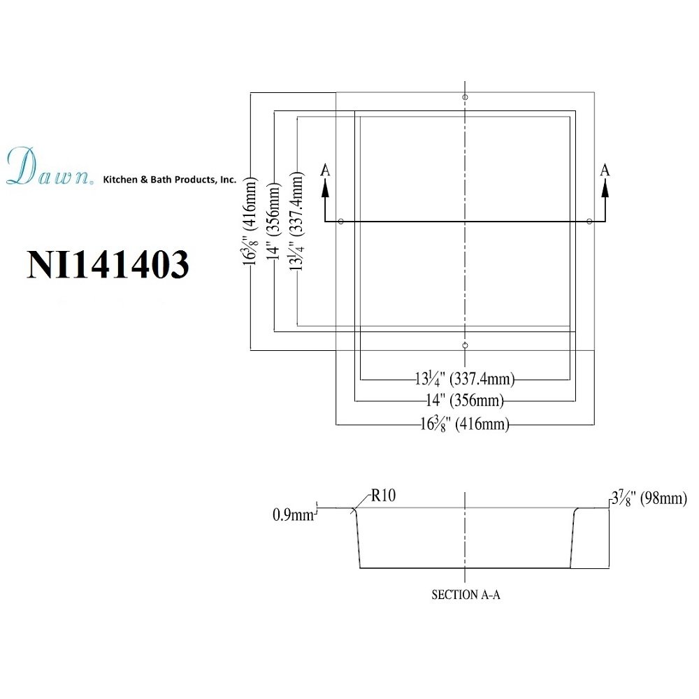Shower Niche NI141403