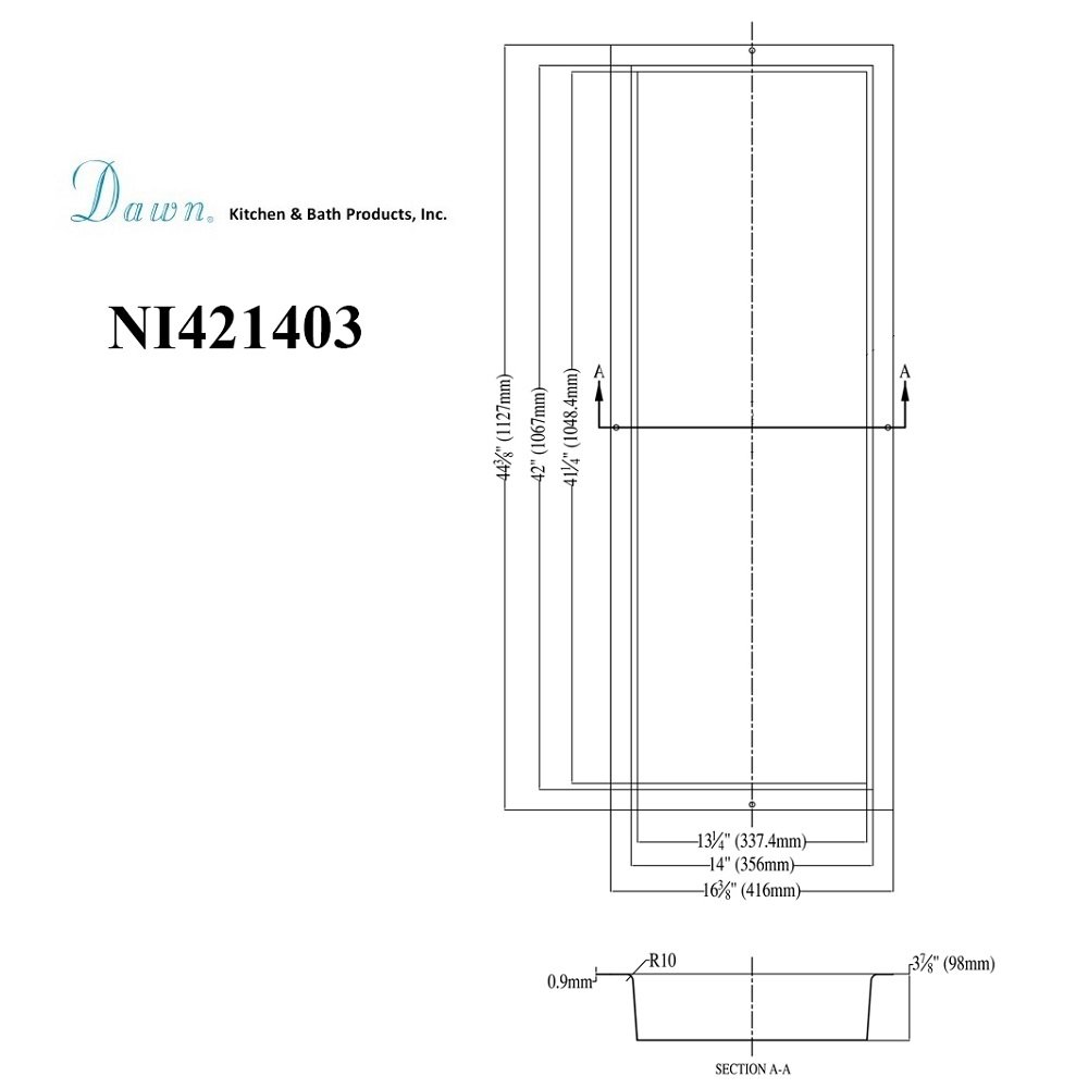 Shower Niche NI421403