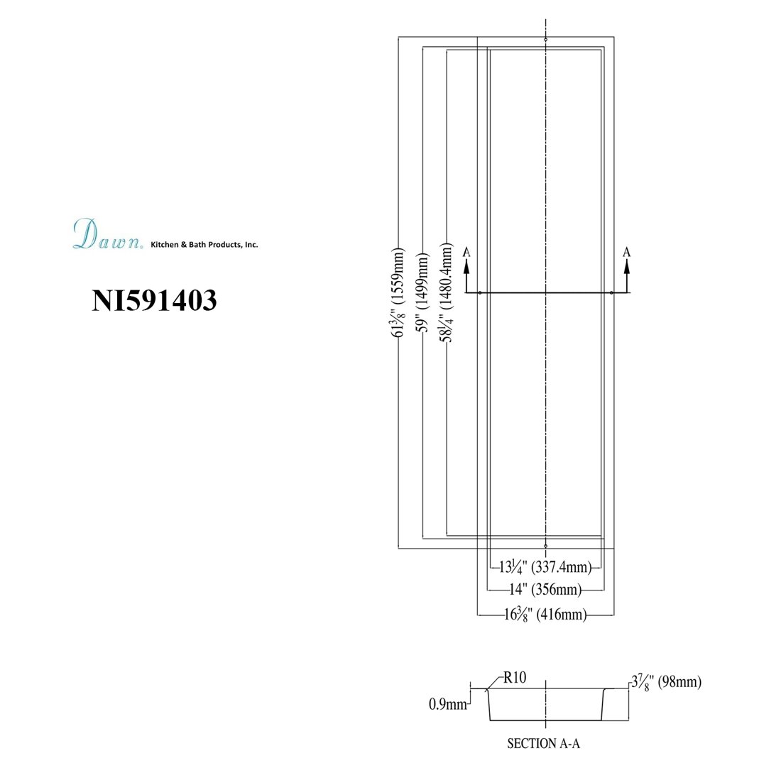 Shower Niche NI591403