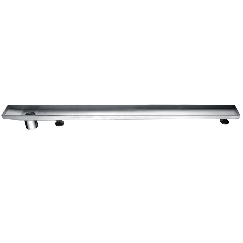 Side Outlet Drain Channel 36" DHC360004 (grate not included)
