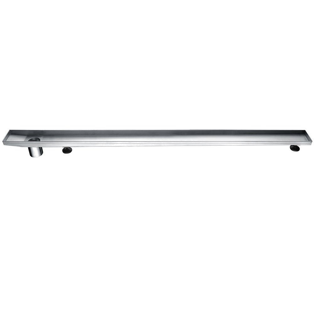 Side Outlet Drain Channel 47" DHC470004 (grate not included)