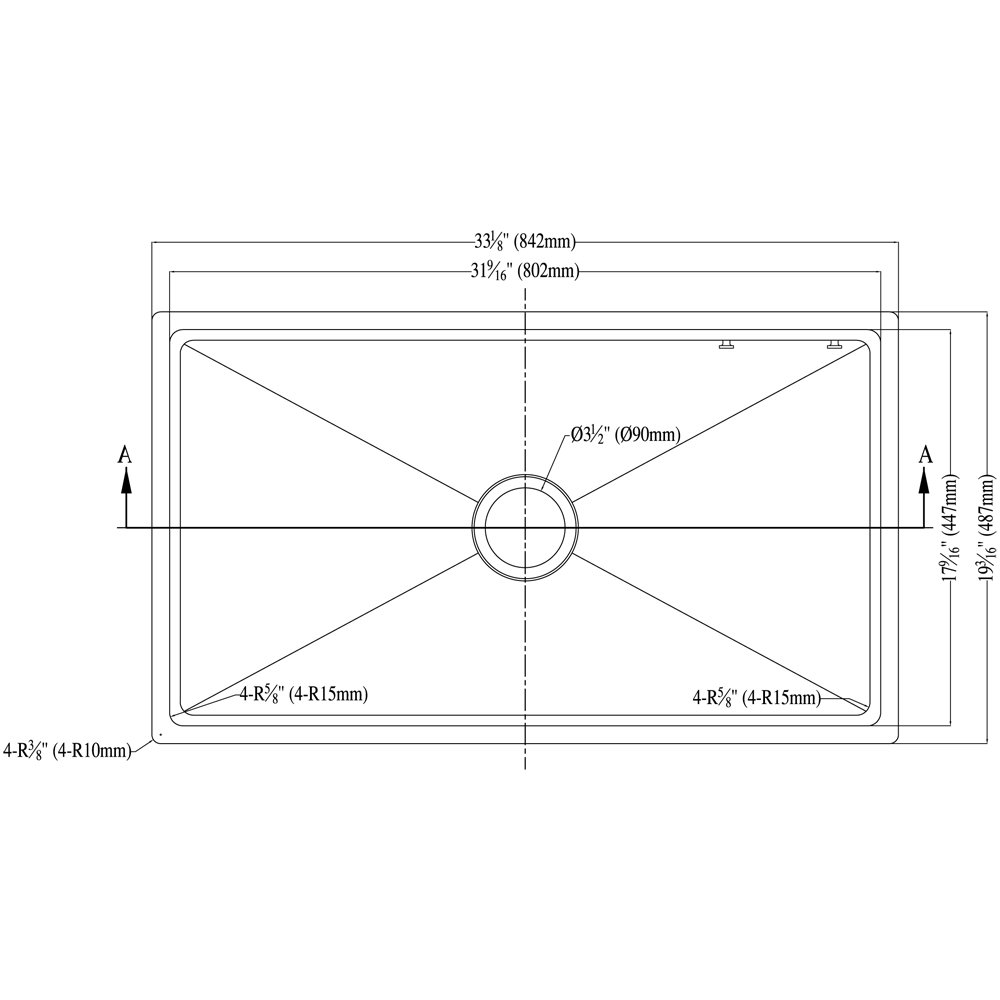 SRU311710 Kitchen Sink