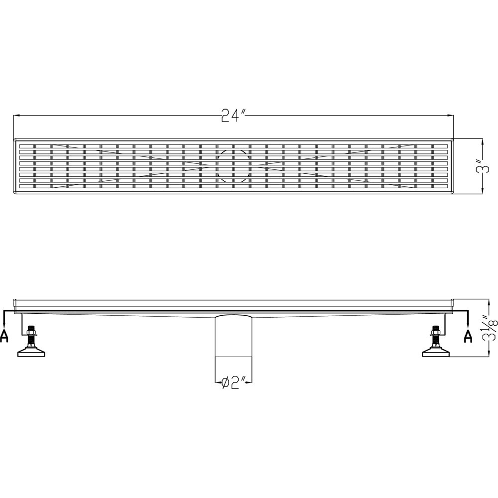 Wheaton River Series 24" LWN240304