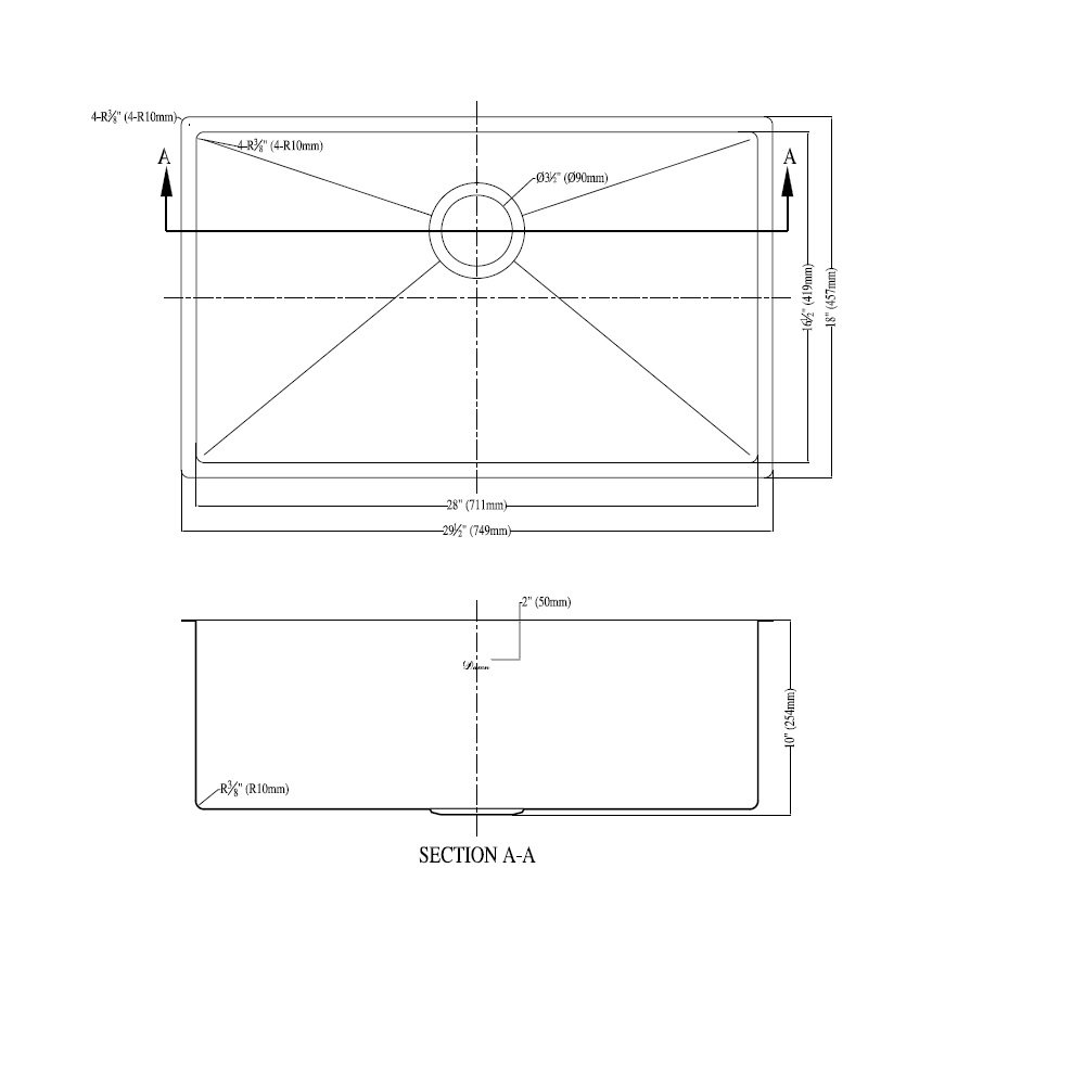 XSR251610 Kitchen Sink
