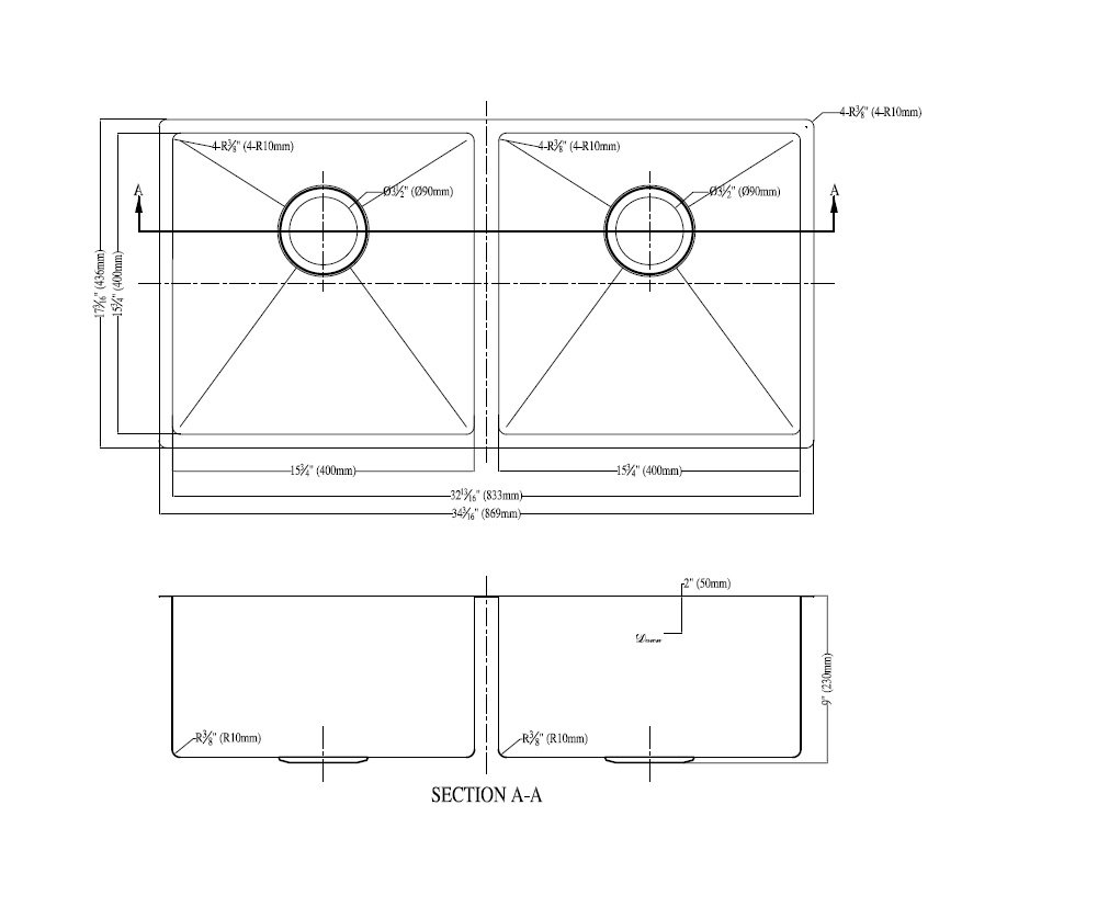 XSR321616 Kitchen Sink