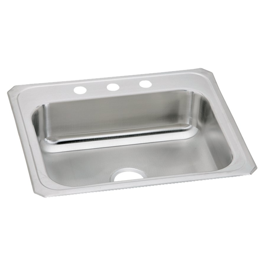 Celebrity® Stainless Steel 31" x 22" x 6-7/8" Single Bowl Drop-in Sink