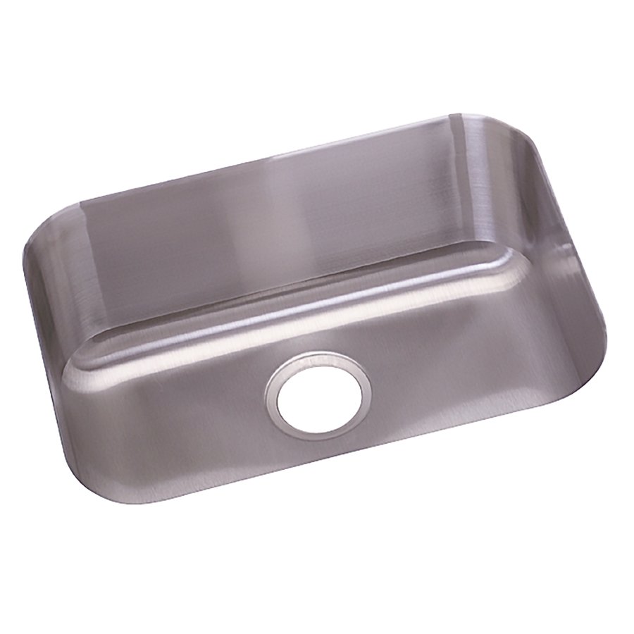 Dayton® Stainless Steel 23-1/2" x 18-1/4" x 8" Single Bowl Undermount Sink