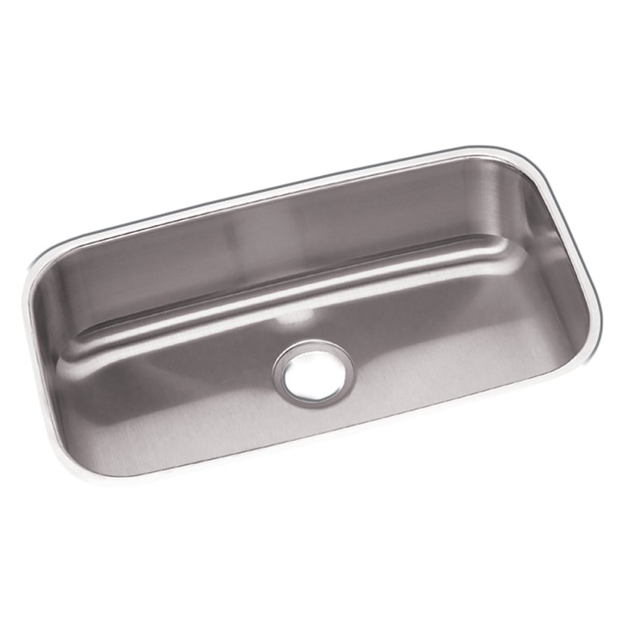 Dayton® Stainless Steel 30-1/2" x 18-1/4" x 8" Single Bowl Undermount Sink