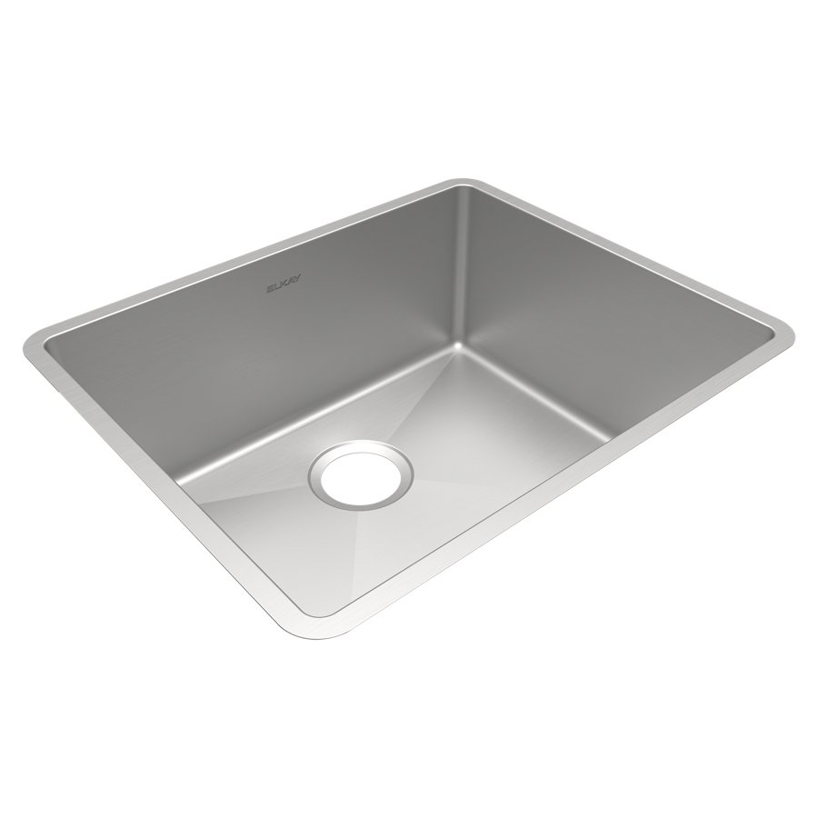 Crosstown® 18 Gauge Stainless Steel 22-1/2" x 18-1/2" x 9" Single Bowl Undermount Sink