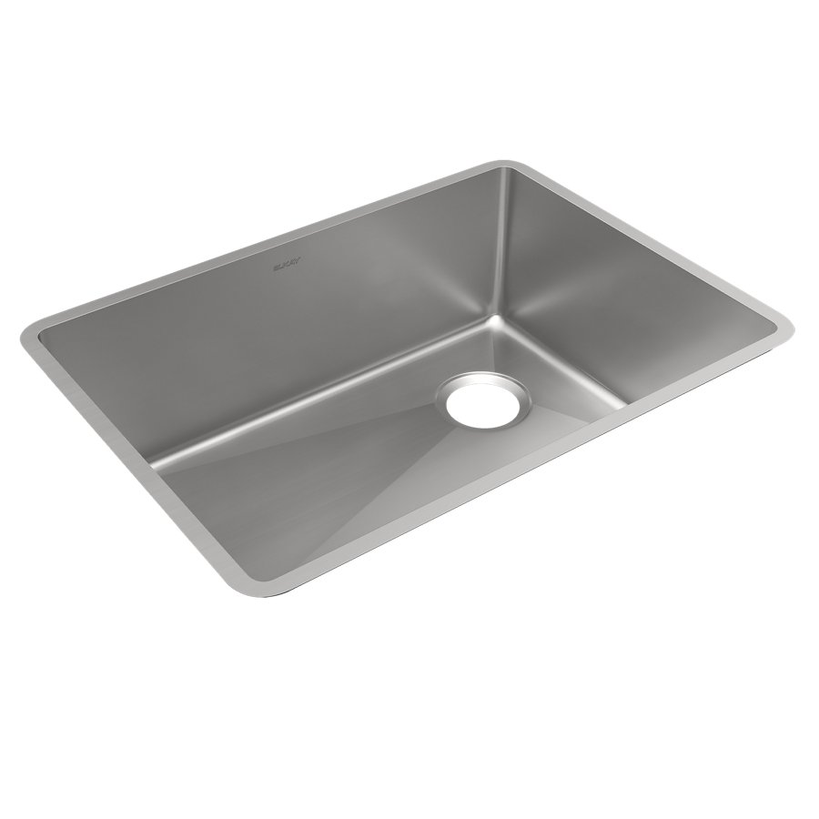 Crosstown® 18 Gauge Stainless Steel 25-1/2" x 18-1/2" x 9" Single Bowl Undermount Sink