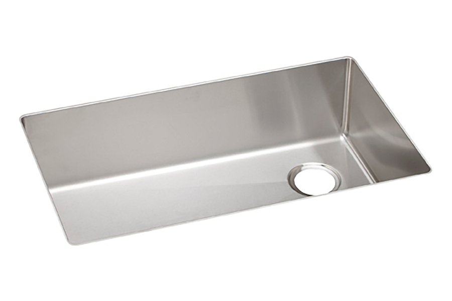 Crosstown® 18 Gauge Stainless Steel 31-1/2" x 18-1/2" x 9" Single Bowl Undermount Sink