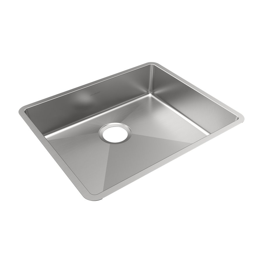Crosstown® 18 Gauge Stainless Steel 22-1/2" x 18-1/2" x 5-1/2" Single Bowl Undermount Sink