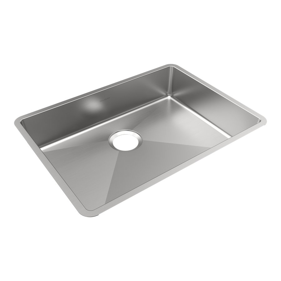 Crosstown® 18 Gauge Stainless Steel 25-1/2" x 18-1/2" x 5-1/2" Single Bowl Undermount Sink