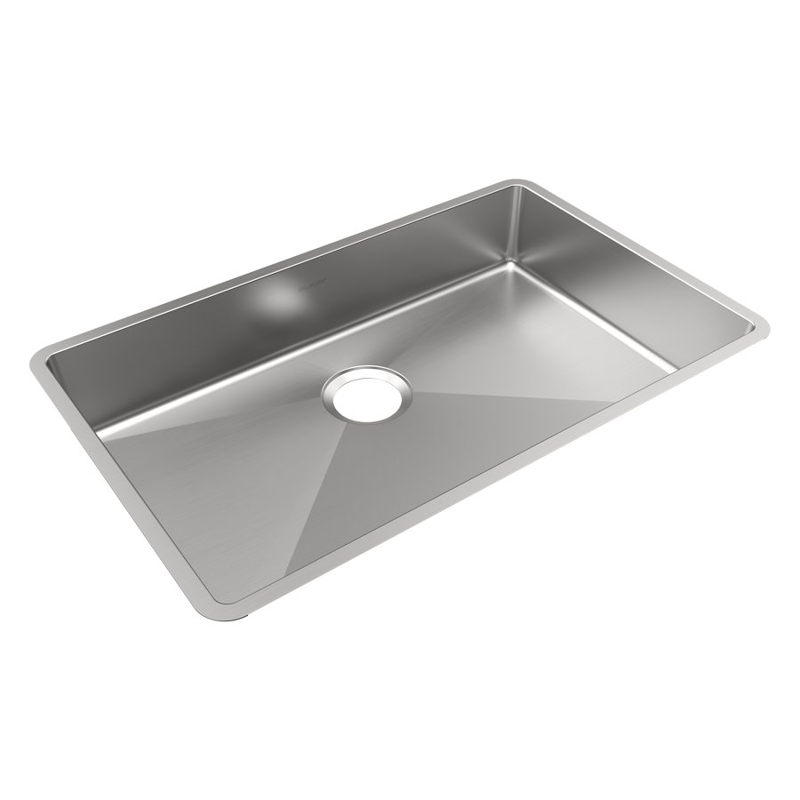 Crosstown® 18 Gauge Stainless Steel 29-1/2" x 18-1/2" x 5-1/2" Single Bowl Undermount Sink