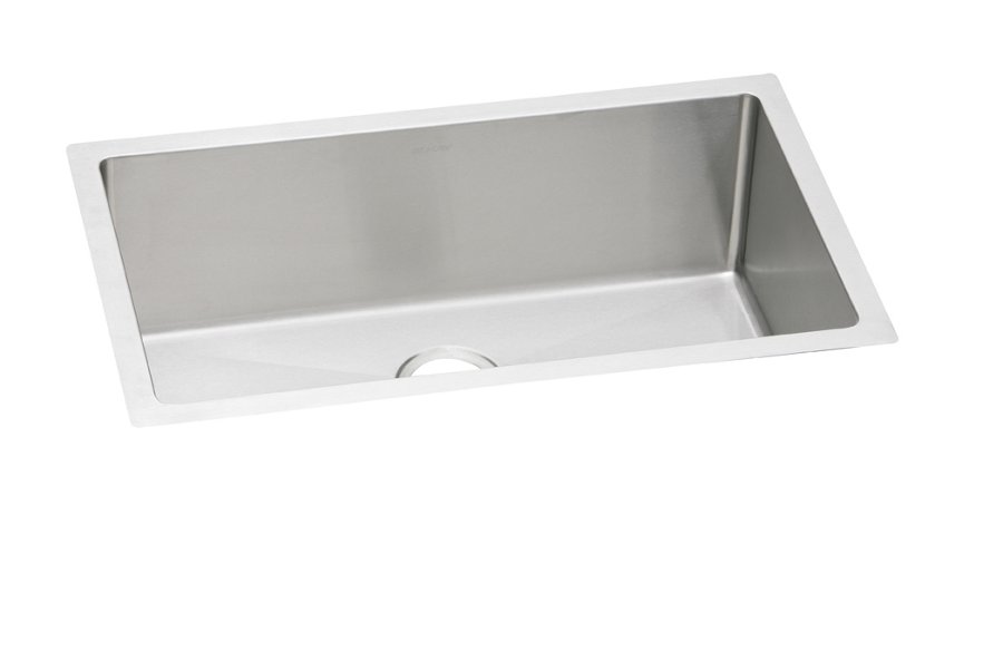 Crosstown® 16 Gauge Stainless Steel 30-1/2" x 18-1/2" x 8" Single Bowl Undermount Sink