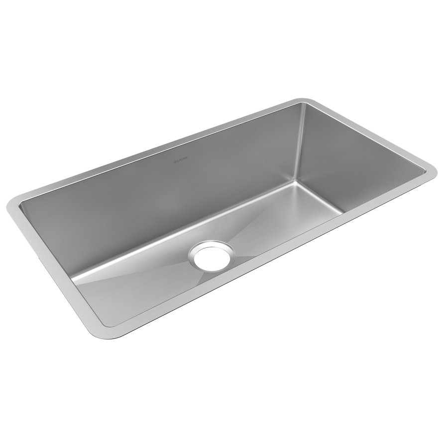 Crosstown® 16 Gauge Stainless Steel 32-1/2" x 18" x 10" Single Bowl Undermount Sink