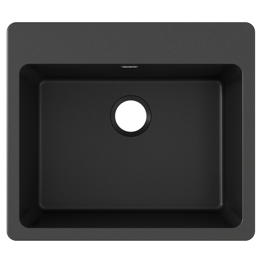 Quartz Classic® 25" x 22" x 9-1/2" Single Bowl Drop-in Sink