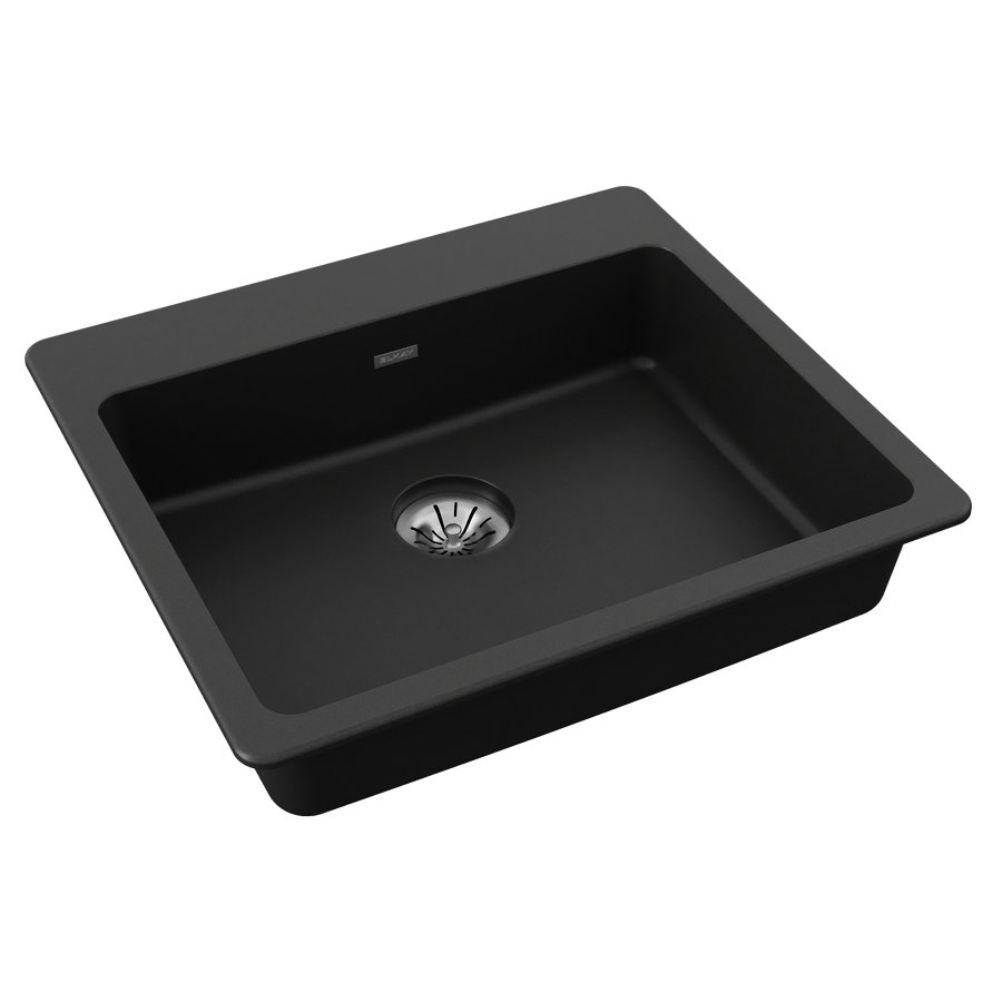 Quartz Classic® 25" x 22" x 5-1/2" Single Bowl Drop-in ADA Sink with Perfect Drain®