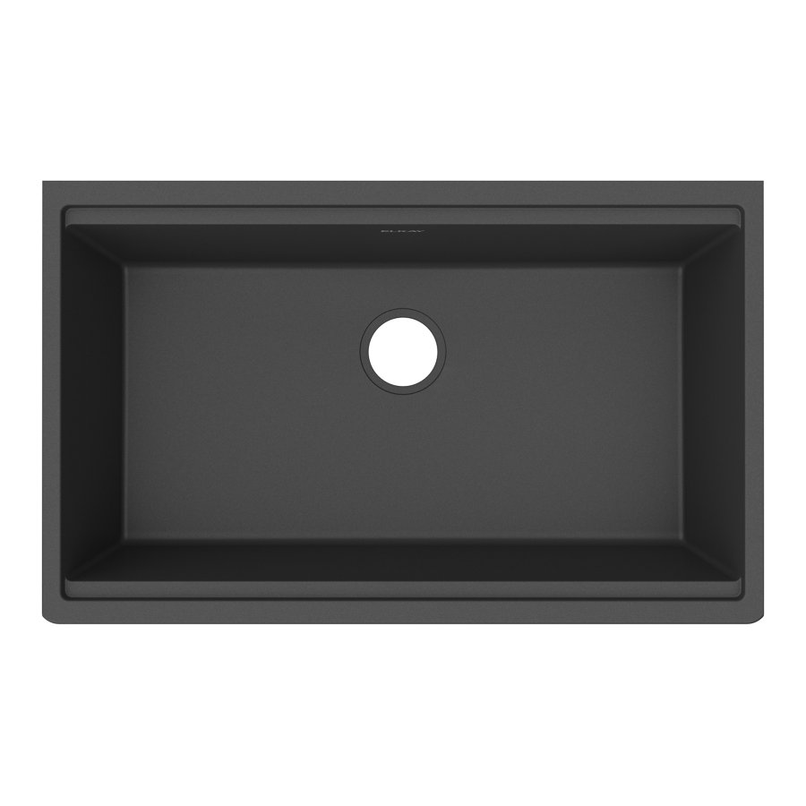 Quartz Classic® 33" x 19-3/8" x 9-1/2" Single Bowl Undermount Workstation Sink Kit