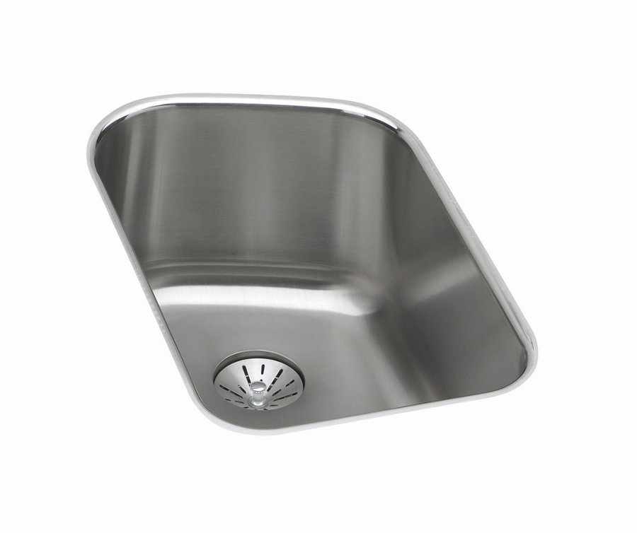 Lustertone® Classic Stainless Steel 13-1/2" x 20-7/16" x 9" Single Bowl Undermount Sink with Perfect Drain®