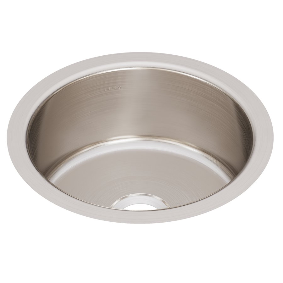 Lustertone® Classic Stainless Steel 14-3/8" x 14-3/8" x 6" Single Bowl Undermount Sink
