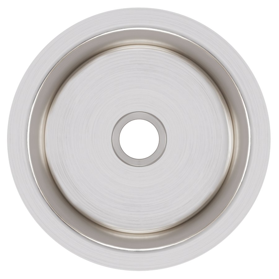 Lustertone® Classic Stainless Steel 14-3/8" x 14-3/8" x 6" Single Bowl Undermount Sink