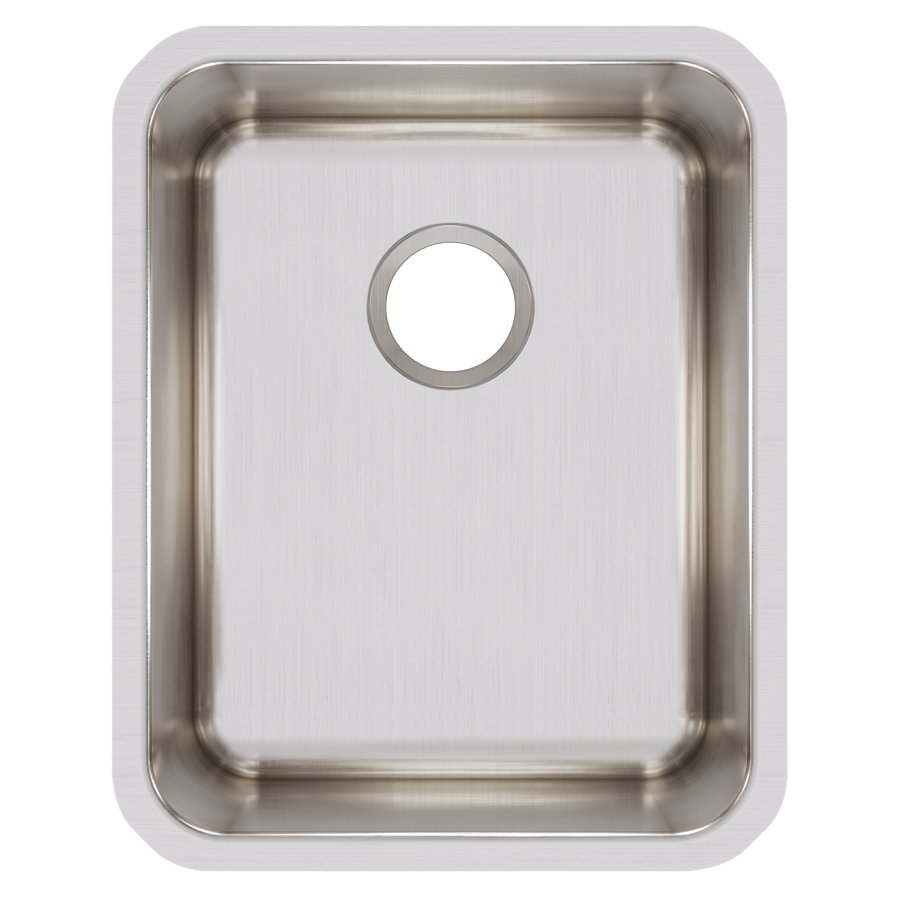Lustertone® Classic Stainless Steel, 16-1/2" x 20-1/2" x 9-7/8" Single Bowl Undermount Sink