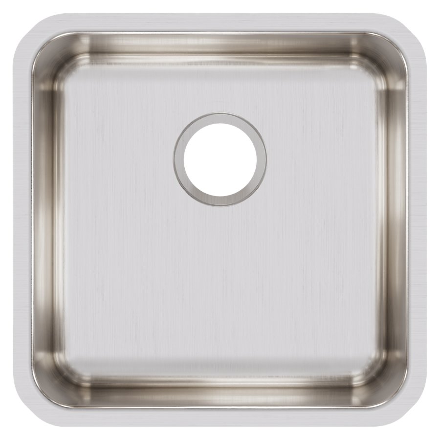 Lustertone® Classic Stainless Steel, 18-1/2" x 18-1/2" x 7-7/8" Single Bowl Undermount Sink