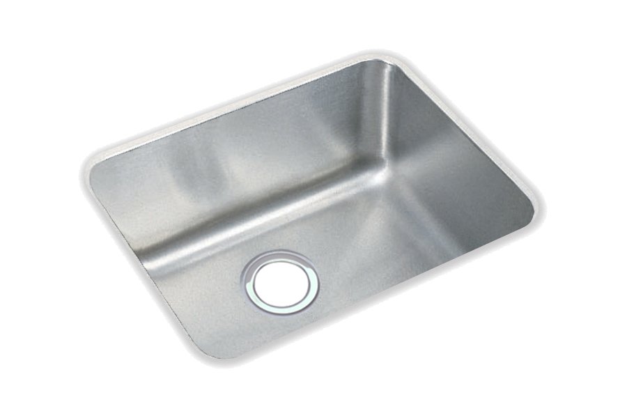 Lustertone® Classic Stainless Steel, 20-1/2" x 16-1/2" x 7-7/8" Single Bowl Undermount Sink