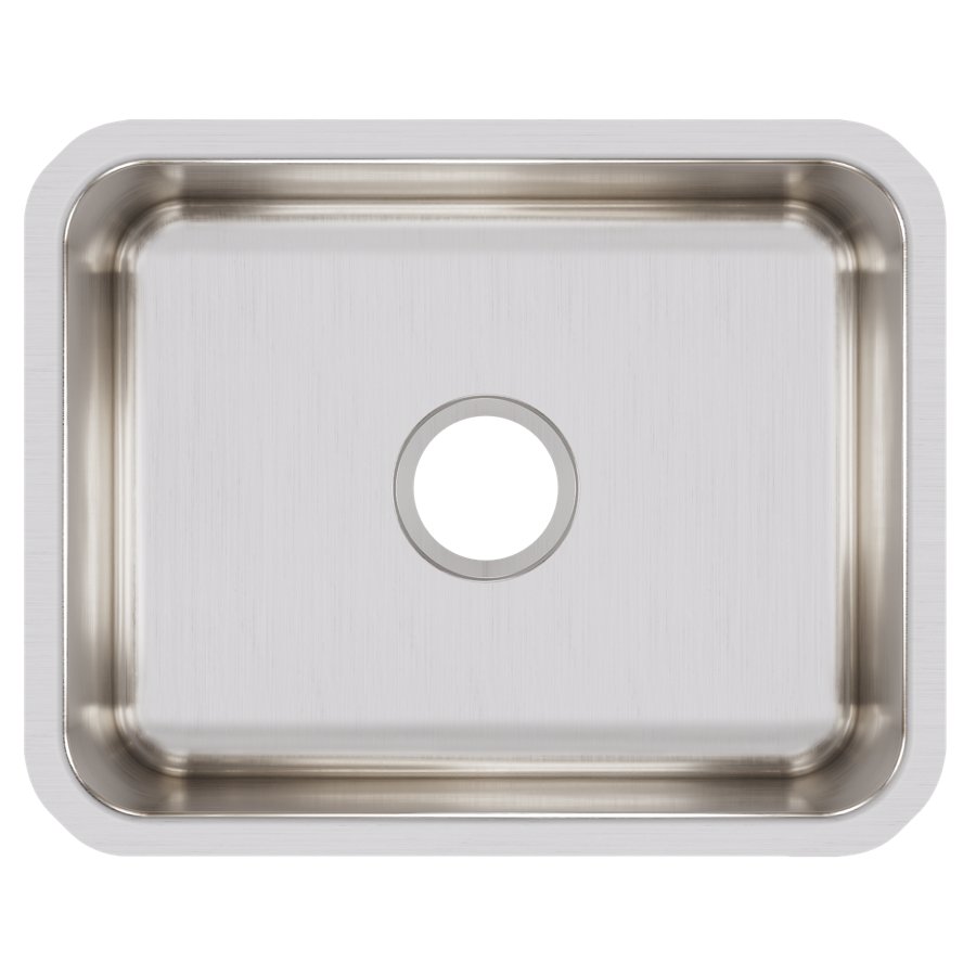 Lustertone® Classic Stainless Steel, 20-1/2" x 16-1/2" x 7-7/8" Single Bowl Undermount Sink