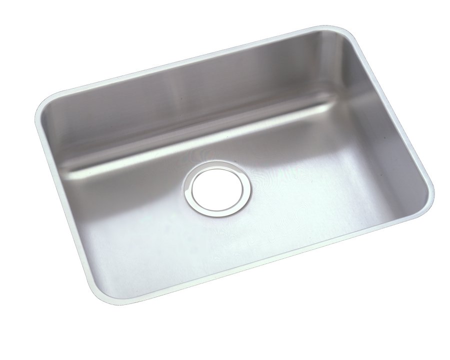 Lustertone® Classic Stainless Steel 21-1/2" x 18-1/2" x 12" Single Bowl Undermount Sink