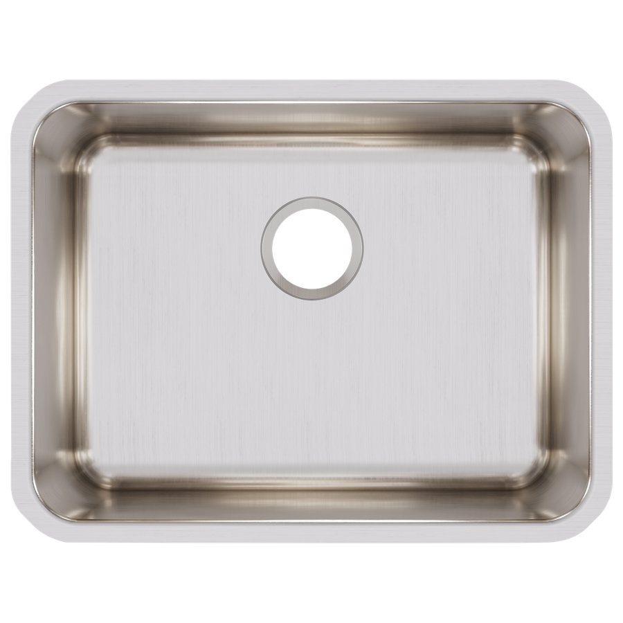 Lustertone® Classic Stainless Steel 23-1/2" x 18-1/4" x 10" Single Bowl Undermount Sink