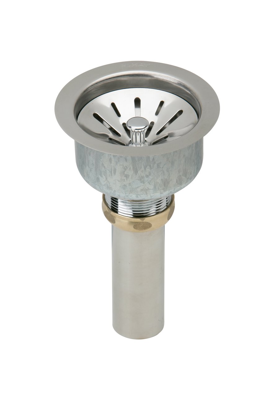 Lustertone® Classic Stainless Steel 23-1/2" x 18-1/4" x 7-1/2" Single Bowl Undermount Sink Kit