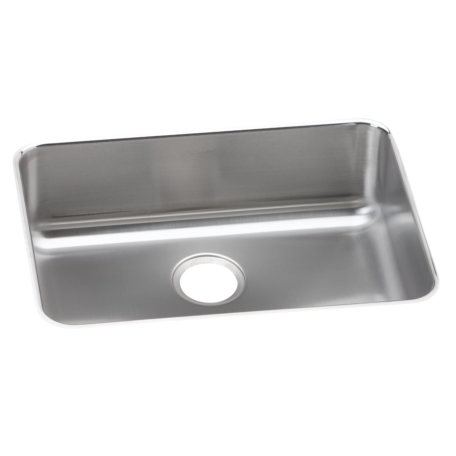 Lustertone® Classic Stainless Steel 25-1/2" x 19-1/4" x 8" Single Bowl Undermount Sink