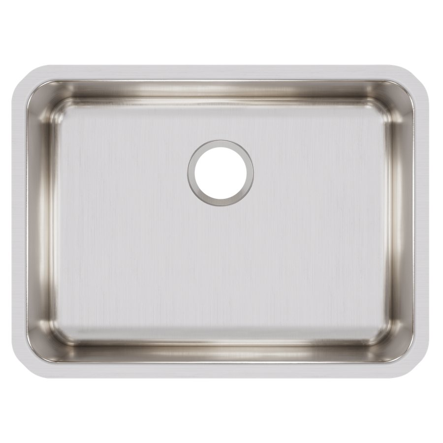 Lustertone® Classic Stainless Steel 25-1/2" x 19-1/4" x 8" Single Bowl Undermount Sink