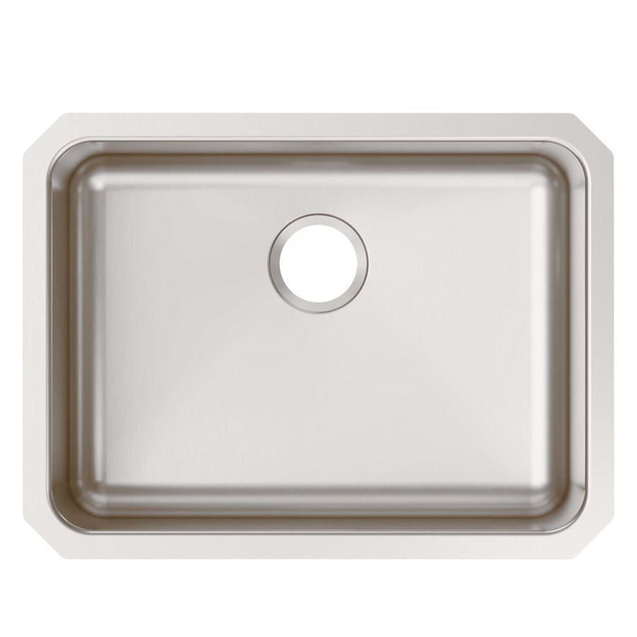 Lustertone® Classic Stainless Steel 25-1/2" x 19-1/4" x 12" Single Bowl Undermount Sink