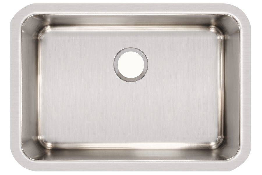 Lustertone® Classic Stainless Steel 26-1/2" x 18-1/2" x 10" Single Bowl Undermount Sink