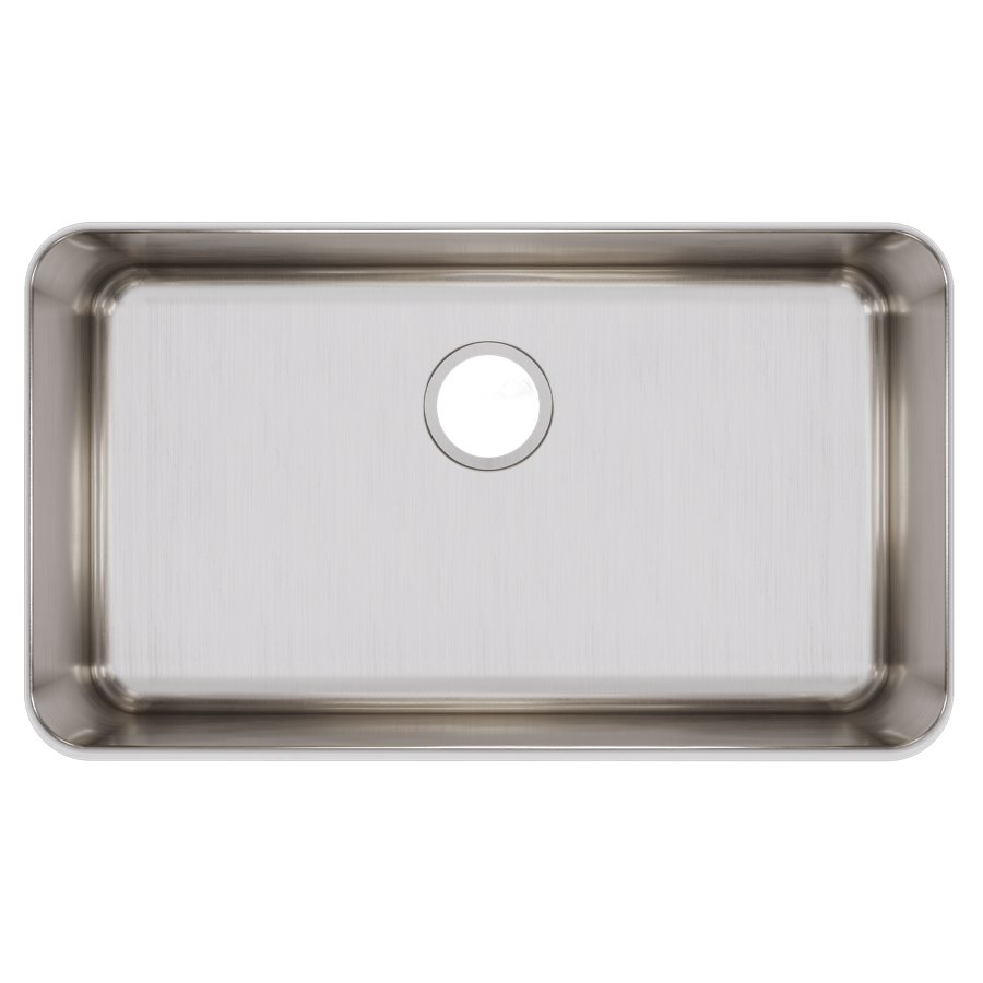 Lustertone® Classic Stainless Steel 30-1/2" x 18-1/2" x 7-1/2" Single Bowl Undermount Sink