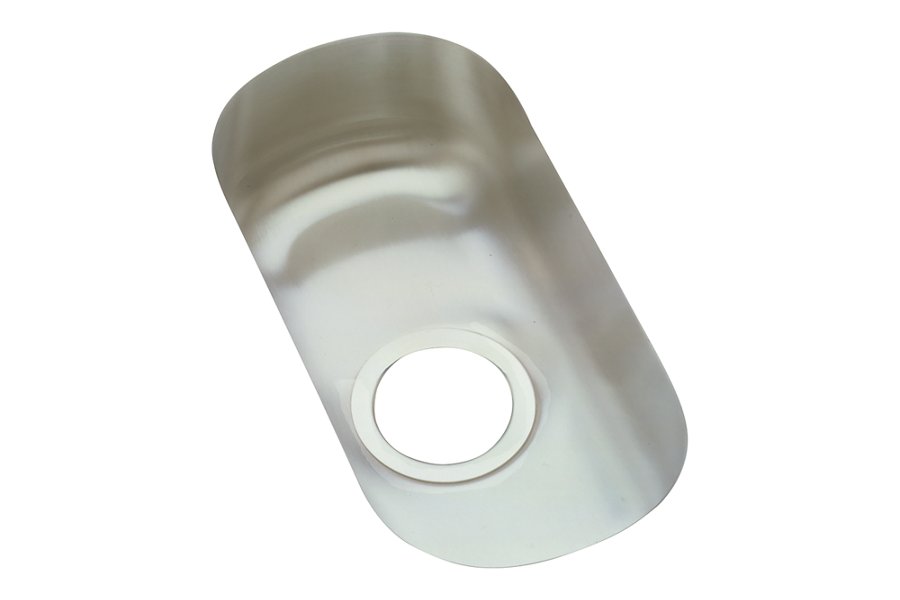 Lustertone® Classic Stainless Steel 10" x 18-1/4" x 5" Single Bowl Undermount Sink