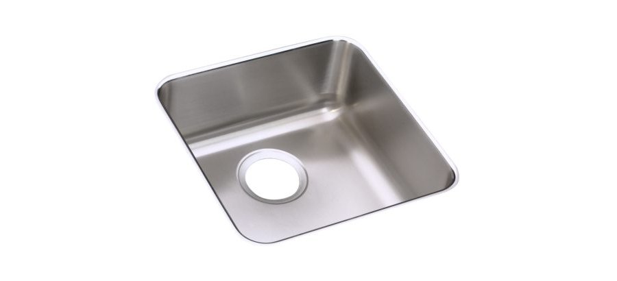 Lustertone® Classic Stainless Steel 14-1/2" x 14-1/2" x 4-3/8" Single Bowl Undermount ADA Sink