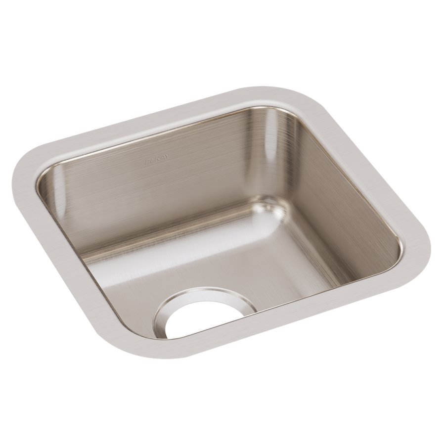 Lustertone® Classic Stainless Steel, 14-1/2" x 14-1/2" x 4-7/8" Single Bowl Undermount ADA Sink