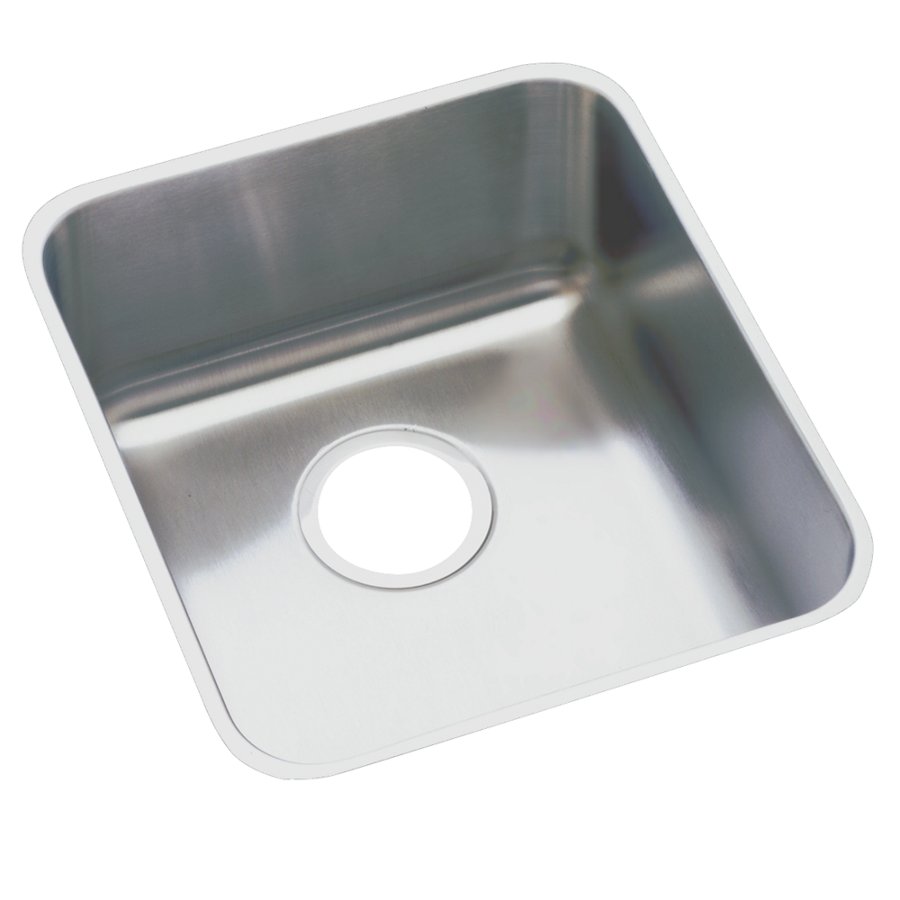 Lustertone® Classic Stainless Steel 16" x 18-1/2" x 4-3/8" Single Bowl Undermount ADA Sink