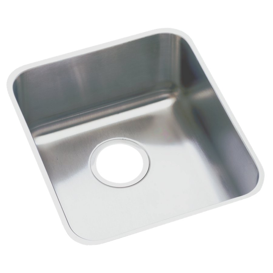 Lustertone® Classic Stainless Steel 16" x 18-1/2" x 4-7/8" Single Bowl Undermount ADA Sink